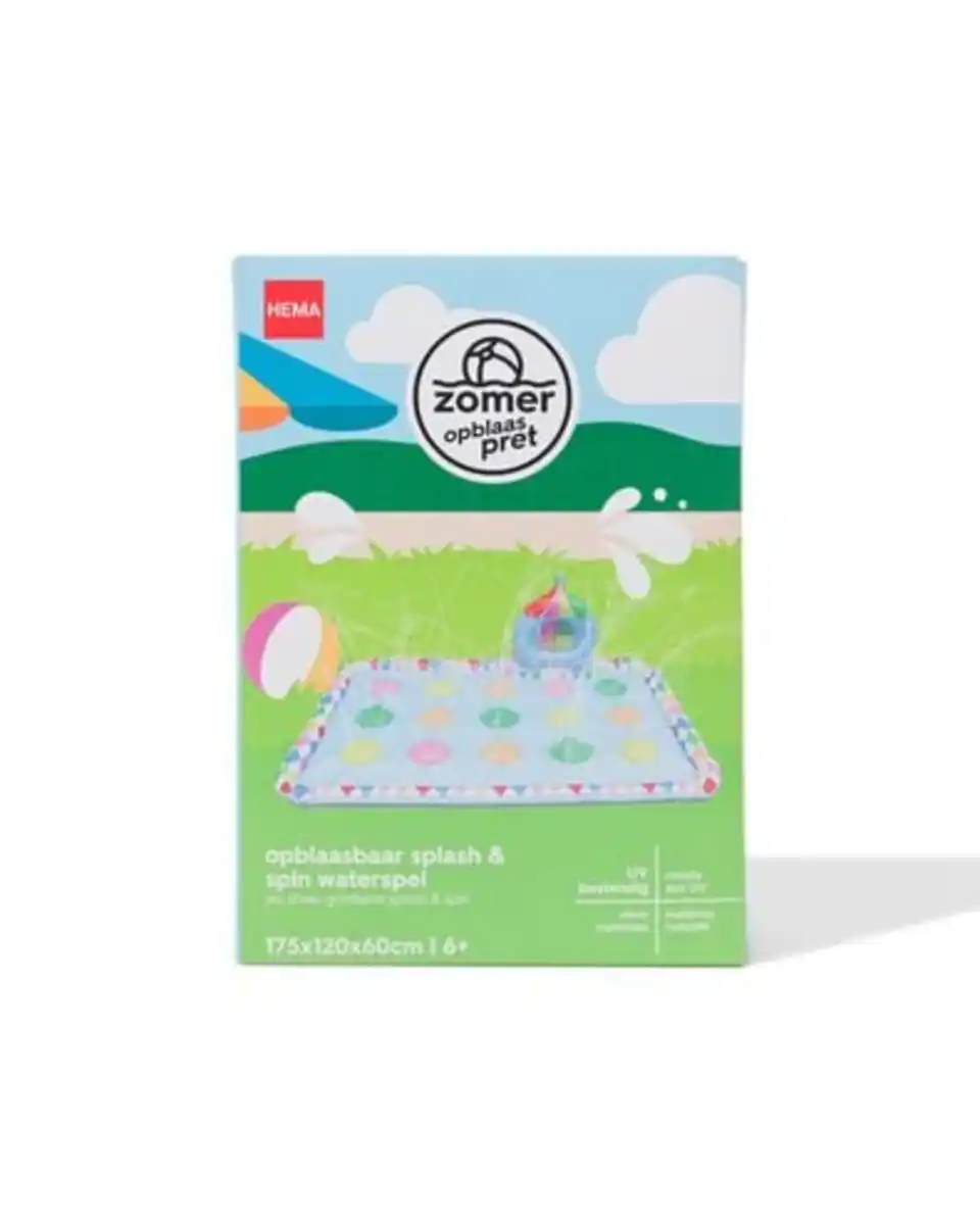 Bild 4 von Aufblasbares Splash & Spin-Wasserspiel 175 × 120 × 60 cm