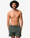 Bild 1 von Herrenbadehose Pieter, Seersucker dunkelgrün