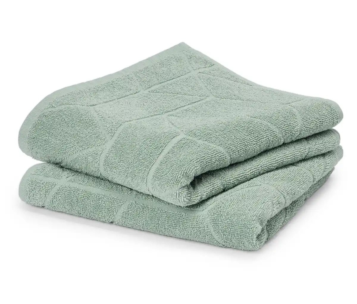 Bild 1 von 2 Jacquard-Handtücher, salbei