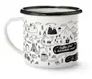 Bild 1 von Emaille-Kaffeebecher Adventure, 380 ml