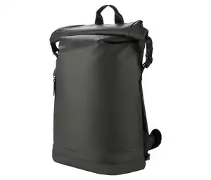 Tucano ROLLO Rucksack, Laptop 15,6", Rolltop, schwarz