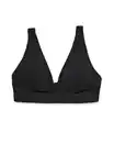 Bild 2 von Damen-Triangel-Bikinioberteil schwarz