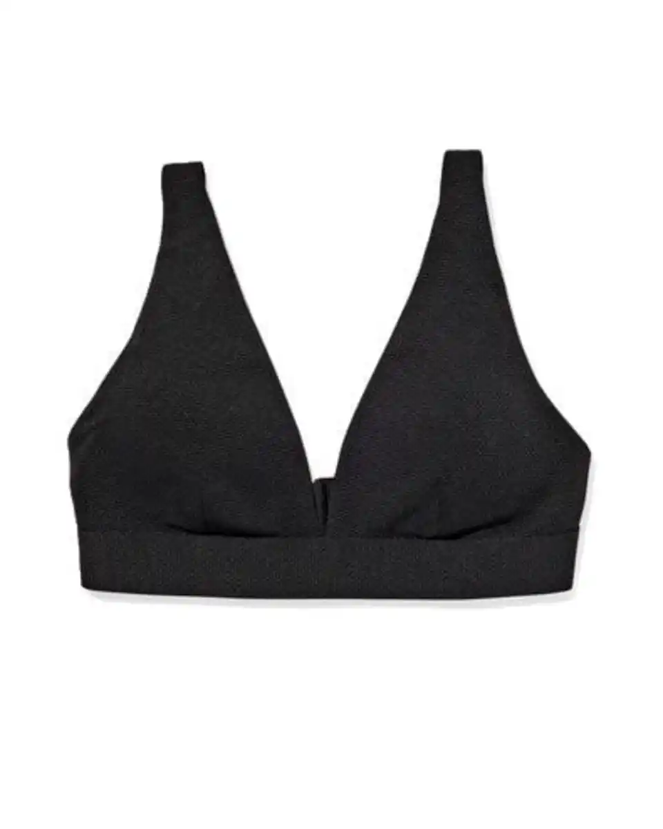 Bild 2 von Damen-Triangel-Bikinioberteil schwarz