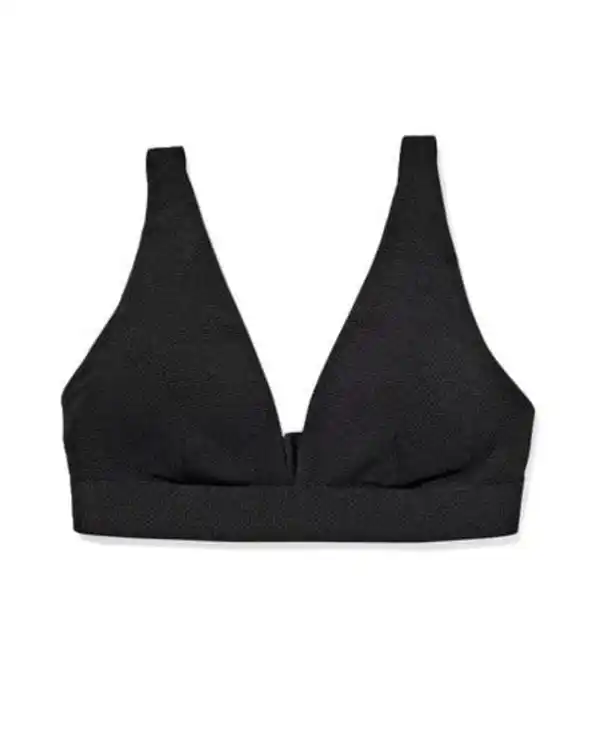 Bild 2 von Damen-Triangel-Bikinioberteil schwarz