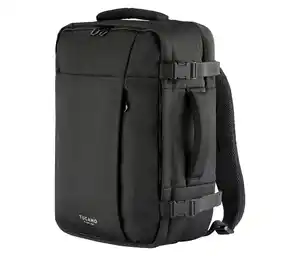 Tucano TUGO Kabinenrucksack mit Laptopfach, schwarz