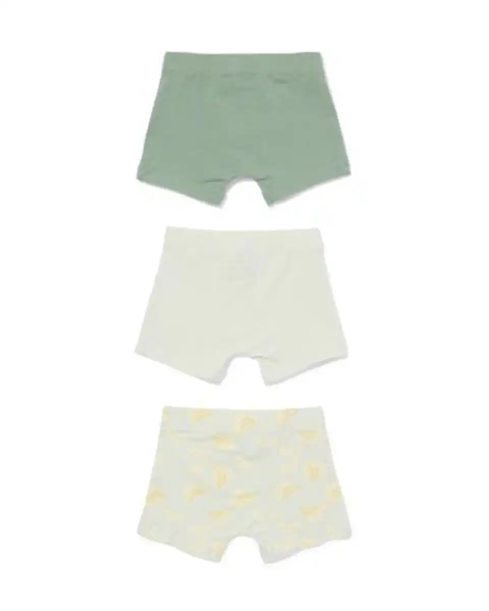 Bild 4 von Kinder-Boxershorts Bananen – 3 Stück grün
