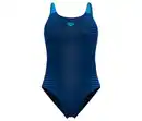 Bild 1 von arena Feel Damen-Badeanzug Side Placement U Back Bustier, navy-multi-turquoise