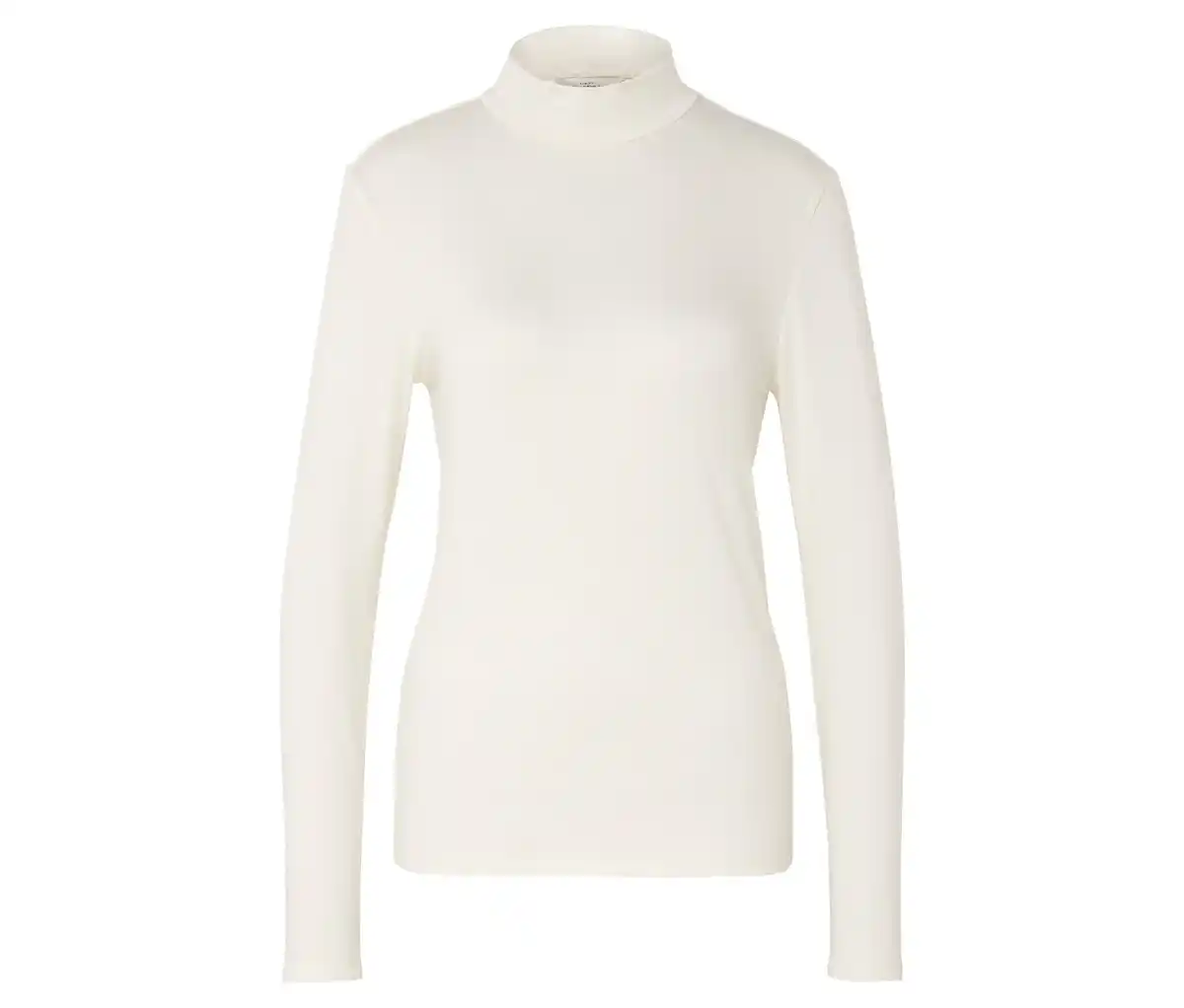 Bild 1 von Blusenshirt mit Stehkragen, cremeweiß