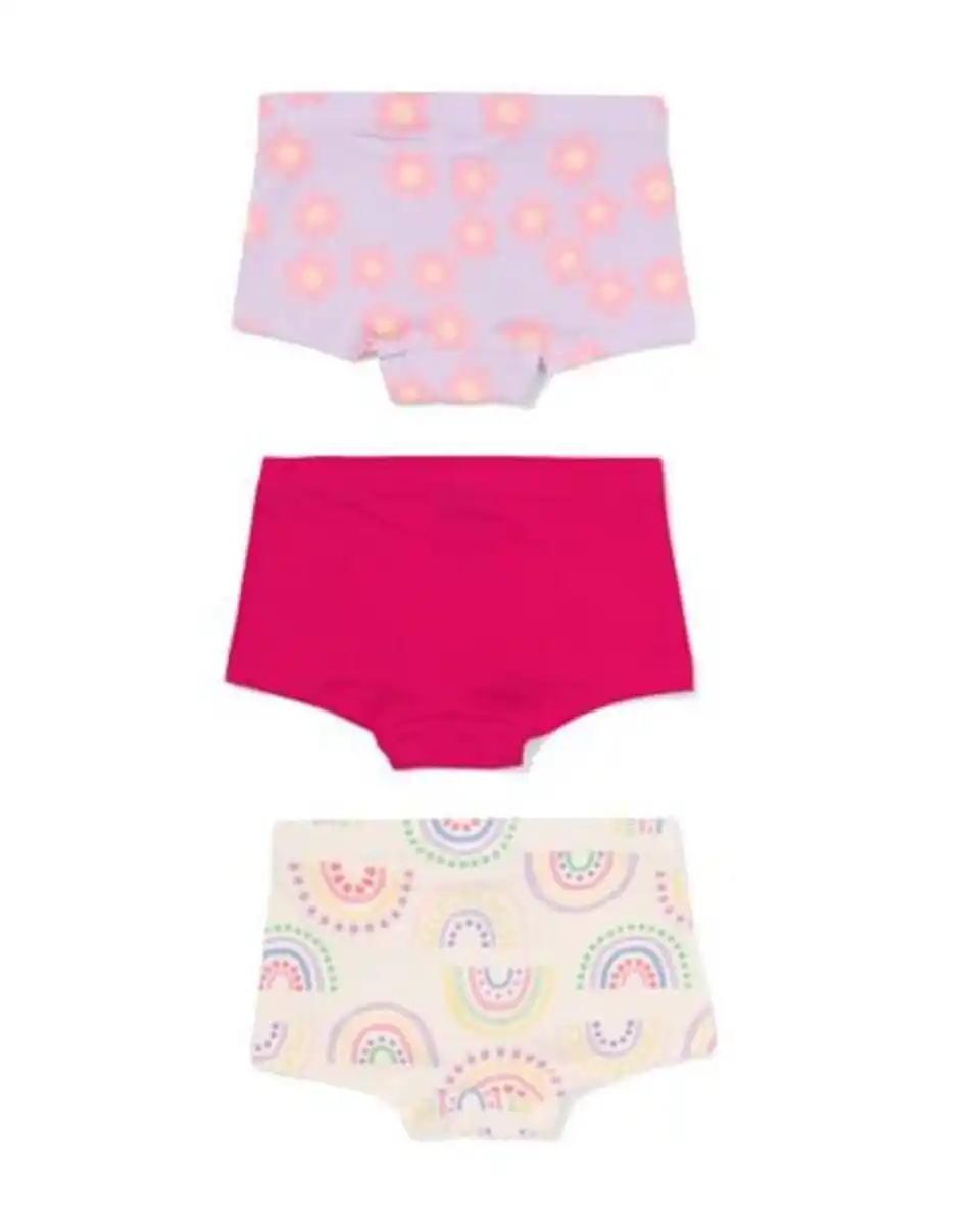 Bild 4 von Kinder-Boxershorts Regenbogen – 3 Stück bunt