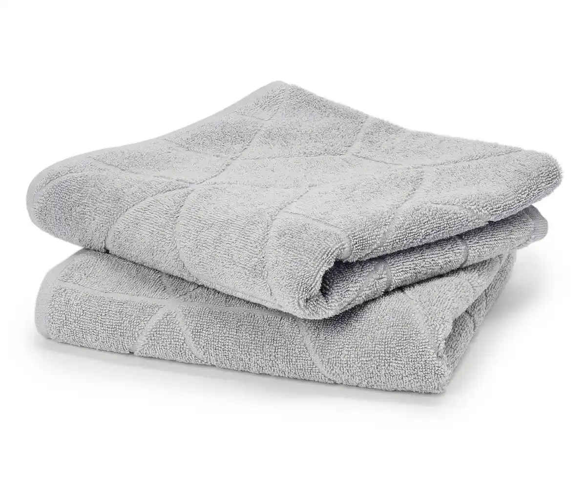 Bild 1 von 2 Jacquard-Handtücher, grau