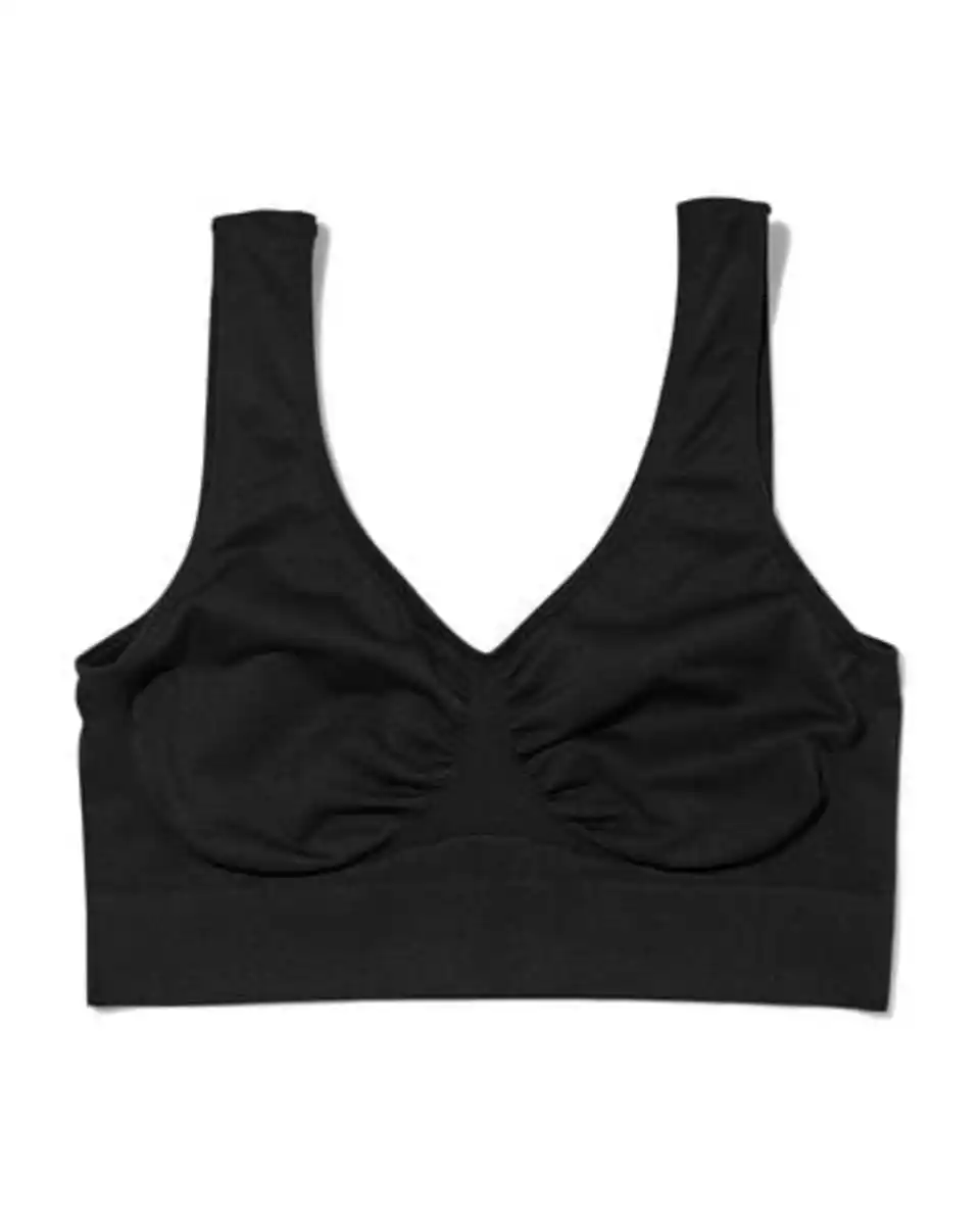 Bild 3 von Damen-Bustier, nicht vorgeformt, nahtlos schwarz