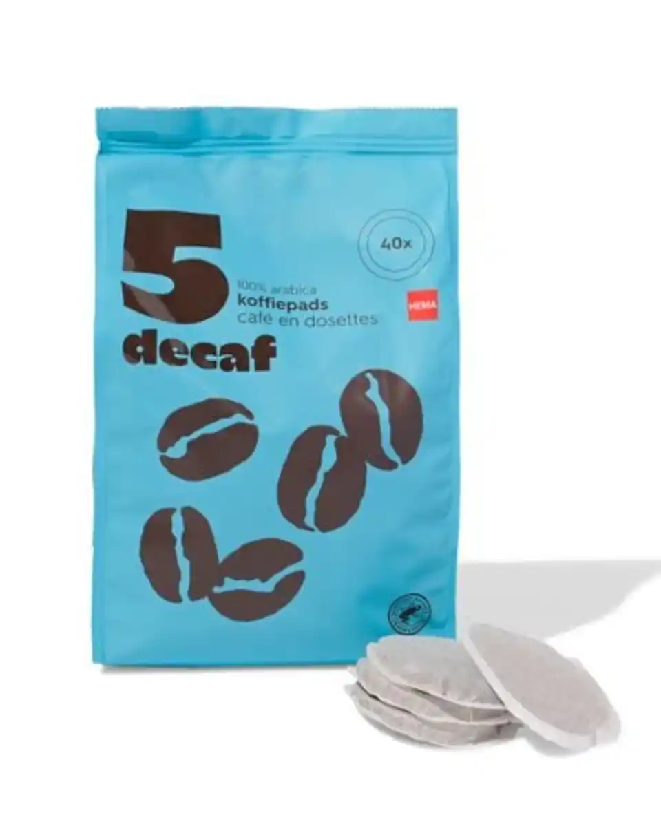 Bild 1 von Kaffeepads, entkoffeiniert – 40 Stück