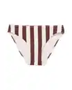 Bild 2 von Damen-Bikinihose Mila mit Blockstreifen braun