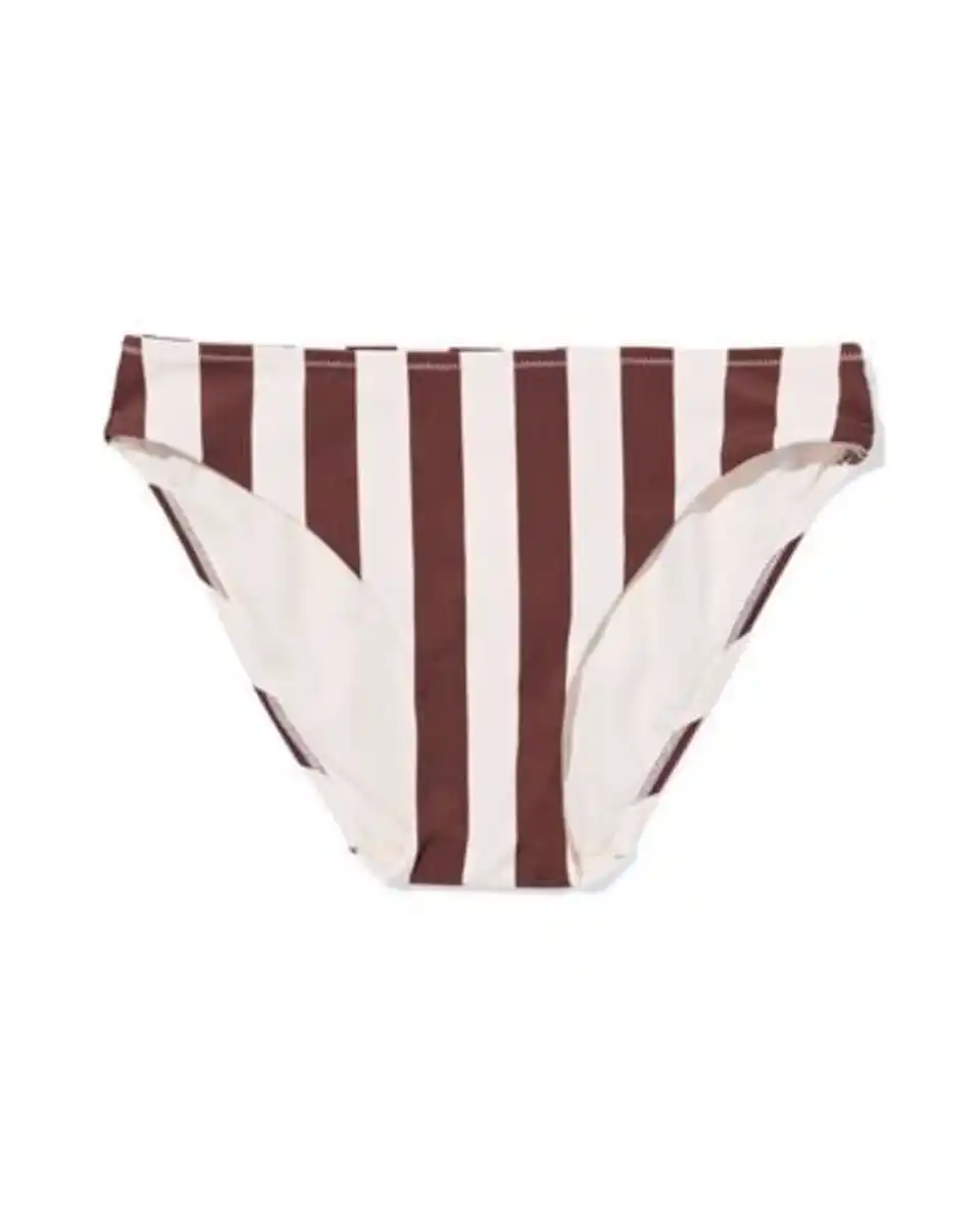 Bild 2 von Damen-Bikinihose Mila mit Blockstreifen braun