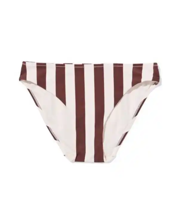 Bild 2 von Damen-Bikinihose Mila mit Blockstreifen braun