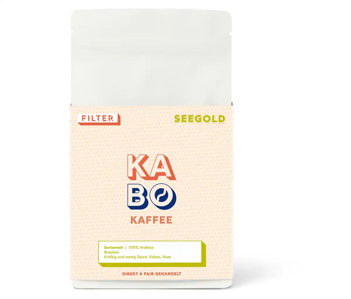 Bild 1 von KABO - Seegold Filterkaffee - 250 g Ganze Bohne