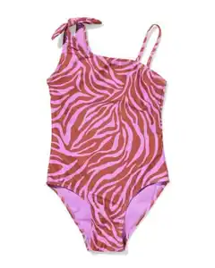 Kinderbadeanzug Zebra lila