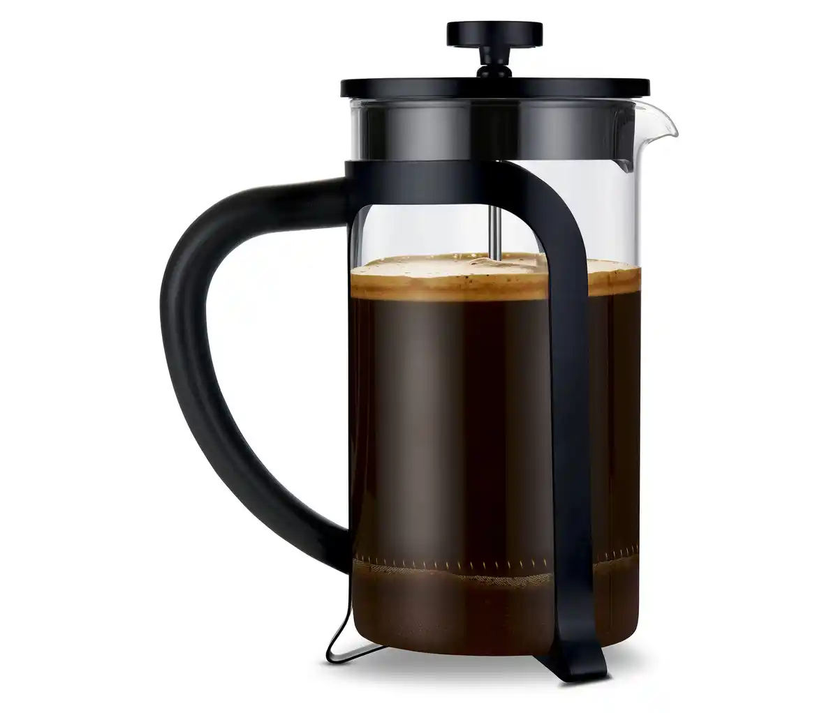 Bild 1 von Siebstempelkanne 800 ml, 6 Tassen, schwarz