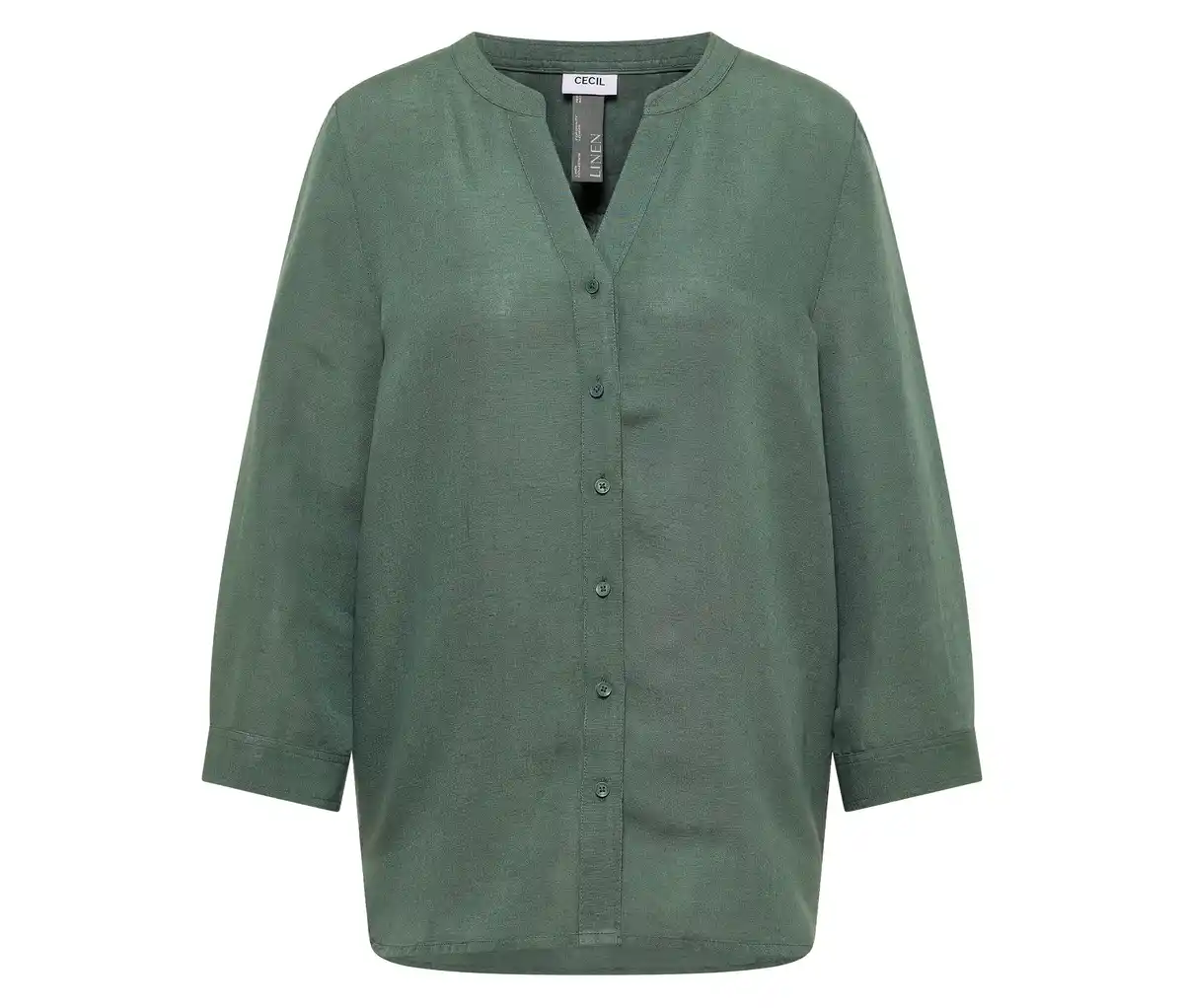 Bild 1 von CECIL Leinenmix-Bluse, khaki