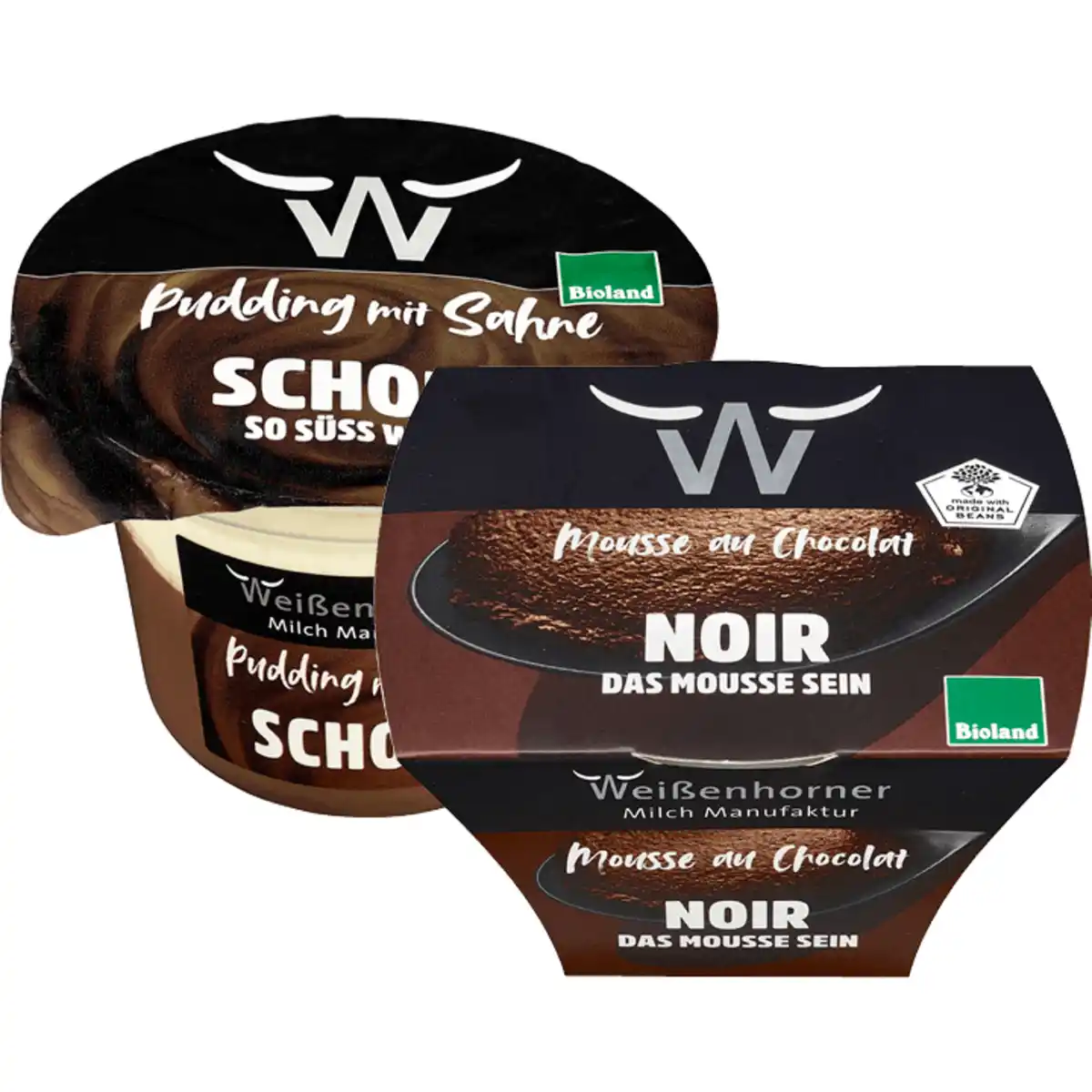 Bild 1 von Pudding mit Sahne oder Mousse au Chocolat