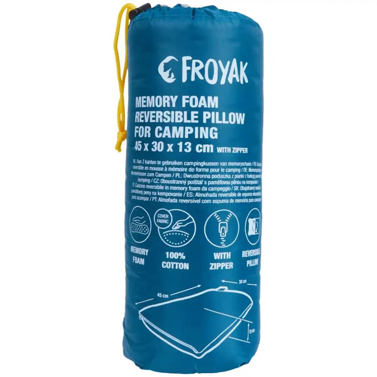 Bild 3 von Froyak Campingkissen mit Memoryschaum
