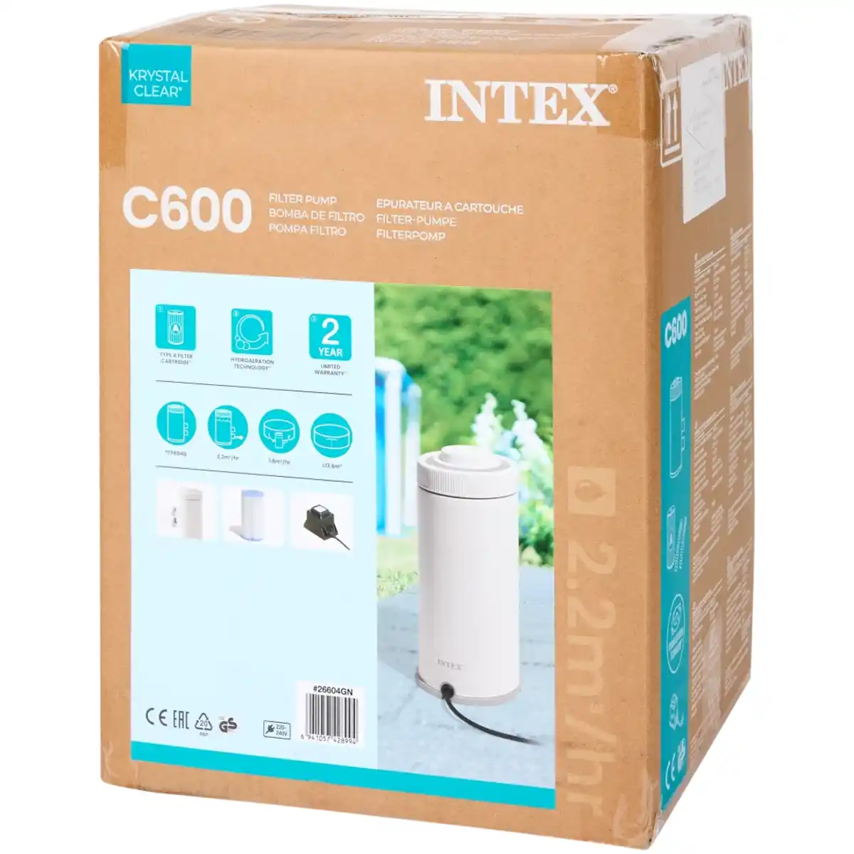 Bild 1 von Intex Krystal Clear Filterpumpe