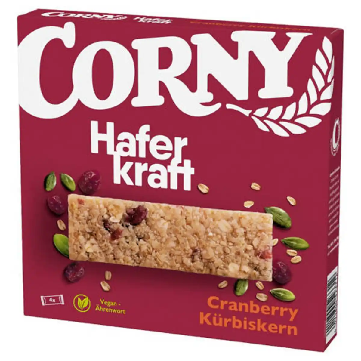 Bild 1 von CORNY Haferkraft Zero 140 g, Cranberry-Kürbiskerne