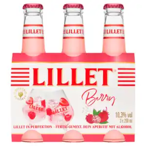 Lillet Berry Ready to Drink 3x0,2l