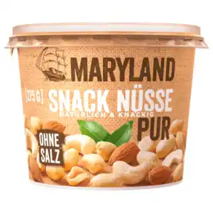Maryland Snack Nüße pur ohne Salz 275g
