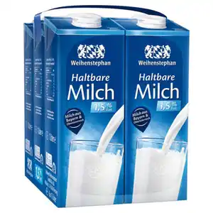 WEIHENSTEPHAN H-Milch 1,5 %, 6er-Pack 6 l