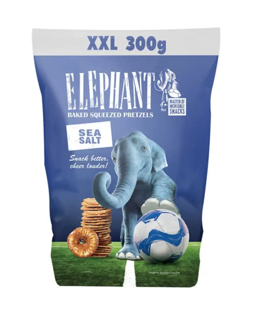 Bild 1 von ELEPHANT Pretzels XXL 300 g, Meersalz