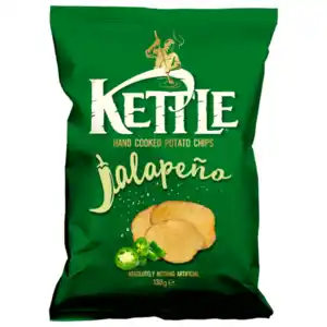 Kettle Potato Chips Jalapeño 130g