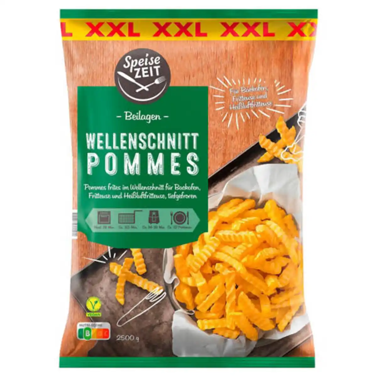 Bild 1 von SPEISEZEIT Wellenschnittpommes 2,5 kg