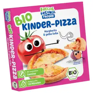 Freche Freunde Frozen Bio Kinder-Pizza Margherita & gelbe Soße 215g