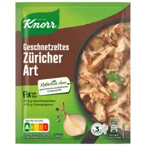 Knorr Fix Geschnetzeltes Züricher Art 54g