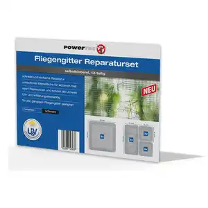 Powertec Insect Fliegengitter Reparatur-Set 12-tlg.