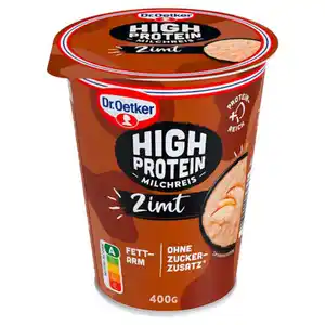 DR. OETKER High Protein Milchreis 400 g, Zimt
