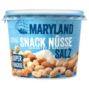 Maryland Snack Nüsse geröstet & gesalzen 275g