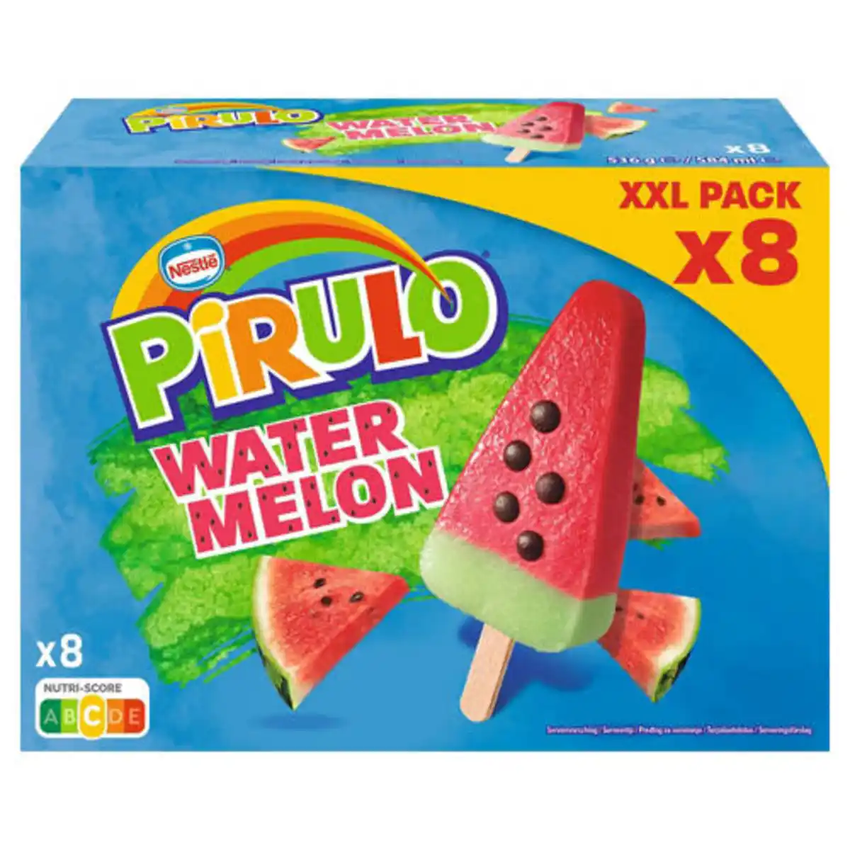 Bild 1 von NESTLÉ Pirulo Wassermelone XXL 8 x 73 ml