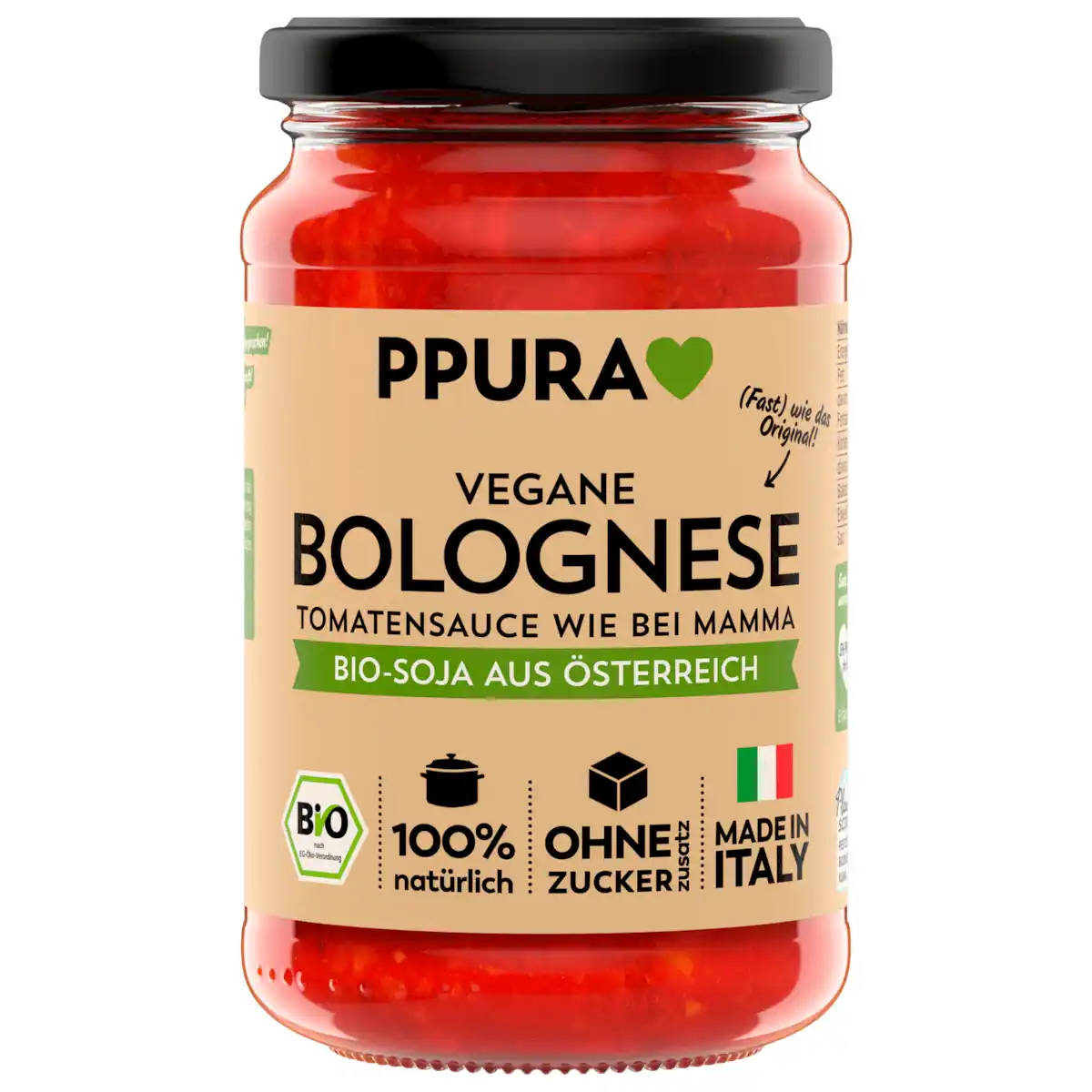 Bild 1 von PPura Bio Vegane Bolognese 340g