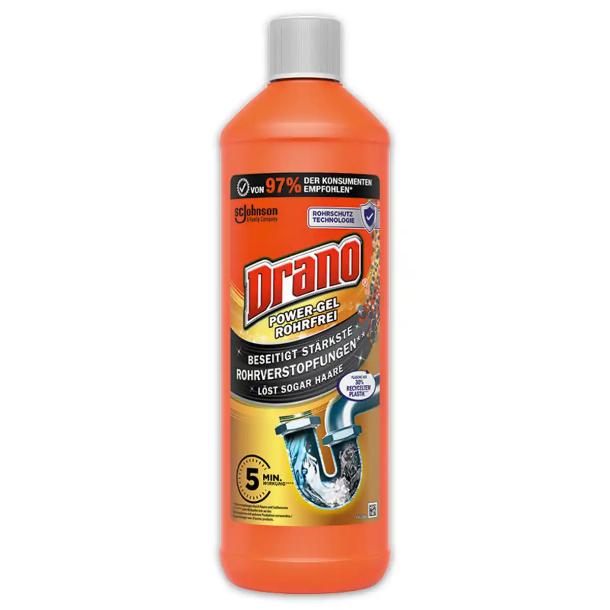 Bild 1 von Drano Power-Gel Rohrfrei
