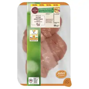 MEINE METZGEREI Pute Ministeaks XXL 800 g