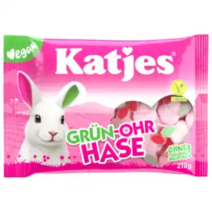 Katjes Grün-Ohr Hase vegan 210g