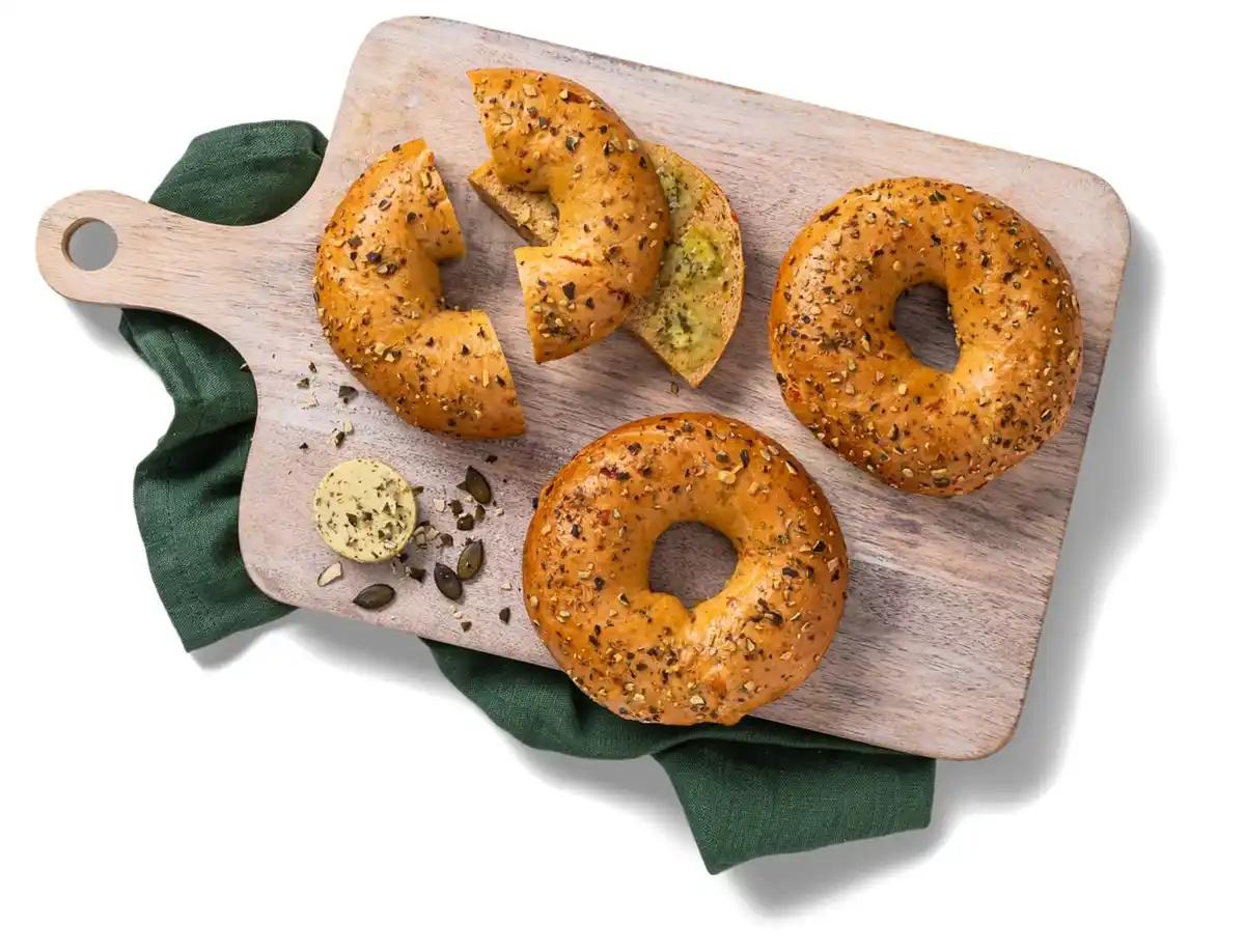 Bild 1 von Veggie-Bagel, Stück