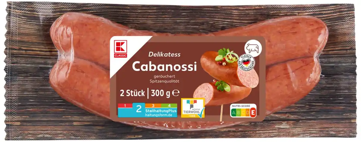 Bild 1 von K-CLASSIC Cabanossi, 2 St. = 300-g-Packg.