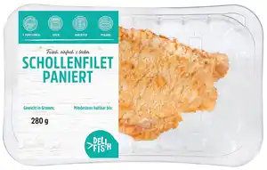 Schollenfilet, 2 St. = 280-g-Packg.