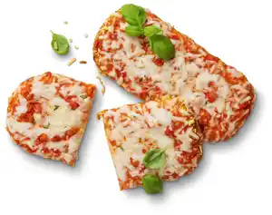 Pizza Margherita, Stück
