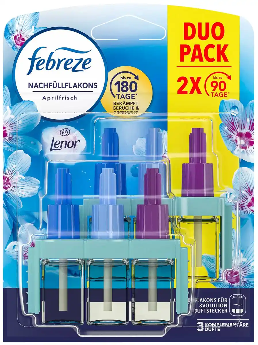Bild 1 von FEBREZE 3volution-Nachfüllflakons, 2 St. = 40-ml-Packg.