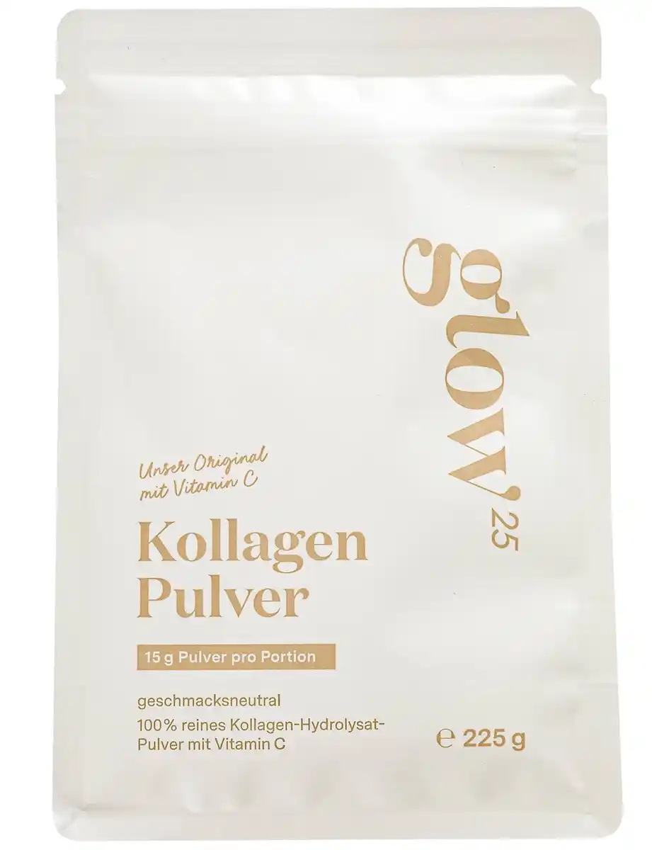 Bild 1 von GLOW25 Kollagenpulver, 225-g-Beutel