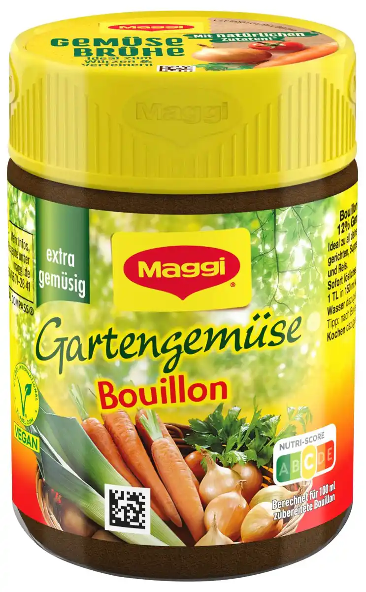 Bild 1 von MAGGI Gartengemüse-Bouillon, 130-g-Glas